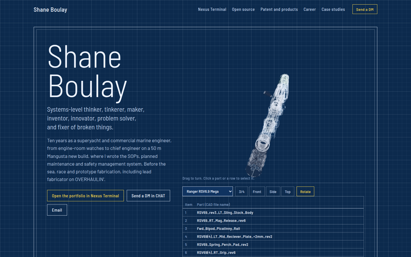 Blueprint preview